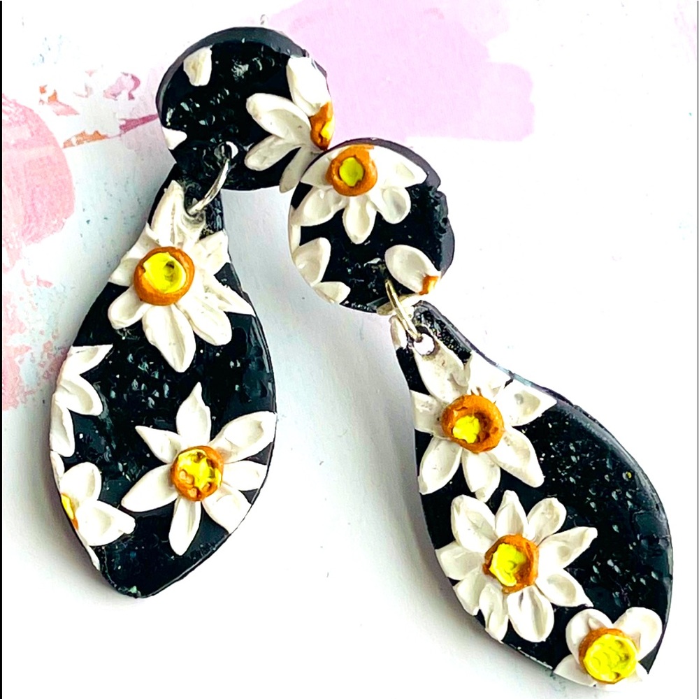 Clay earrings